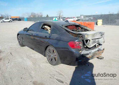 2015 BMW 435I Gran Coupe z USA, uszkodzony, nr VIN WBA4B1C59FG241058